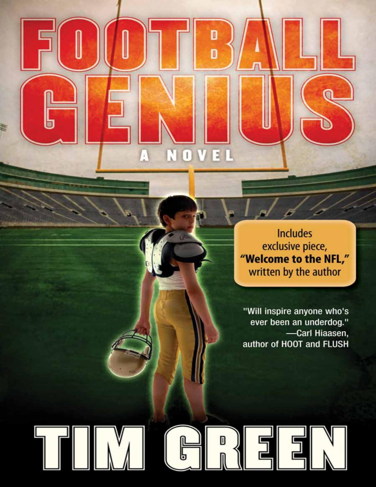 Football Genius With Bonus Material Tim Green Green Tim
