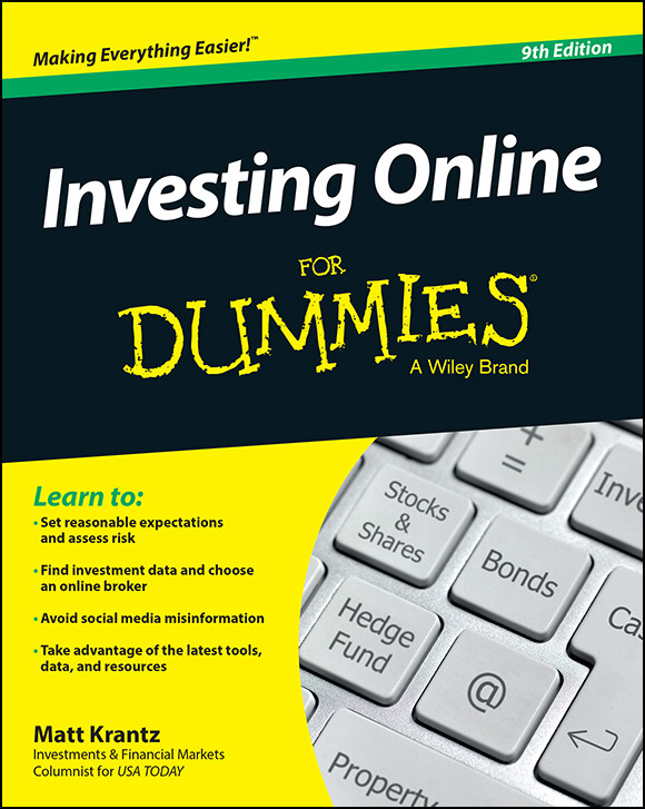 Investing Online For Dummies Matt Krantz Krantz Matt