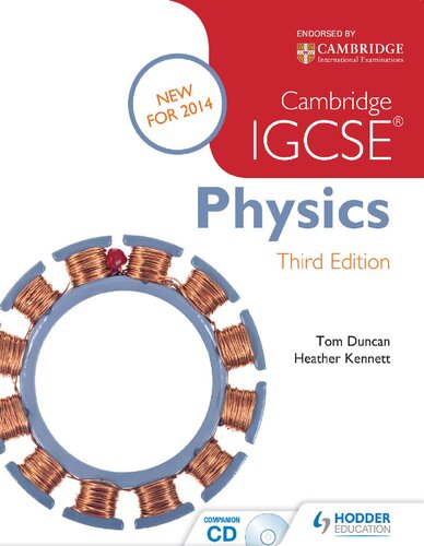 Cambridge Igcse Physics Coursebook By Tom Duncan By Tom Duncan