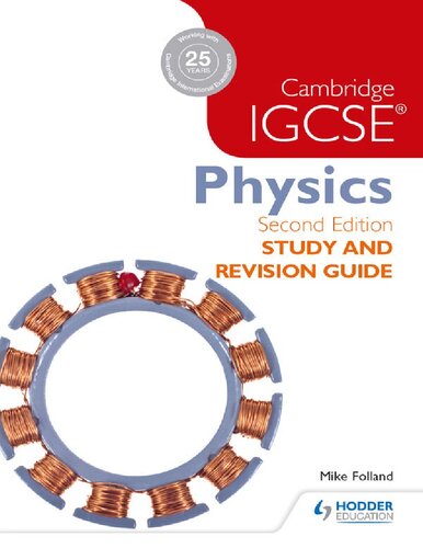 Cambridge Igcse Physics 2nd Edition Study And Revision Guide Mike Folland