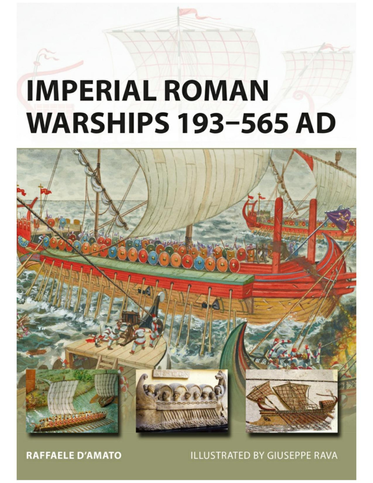 Imperial Roman Warships 193565 Ad Raffaele Damato Giuseppe Rava Illustrator