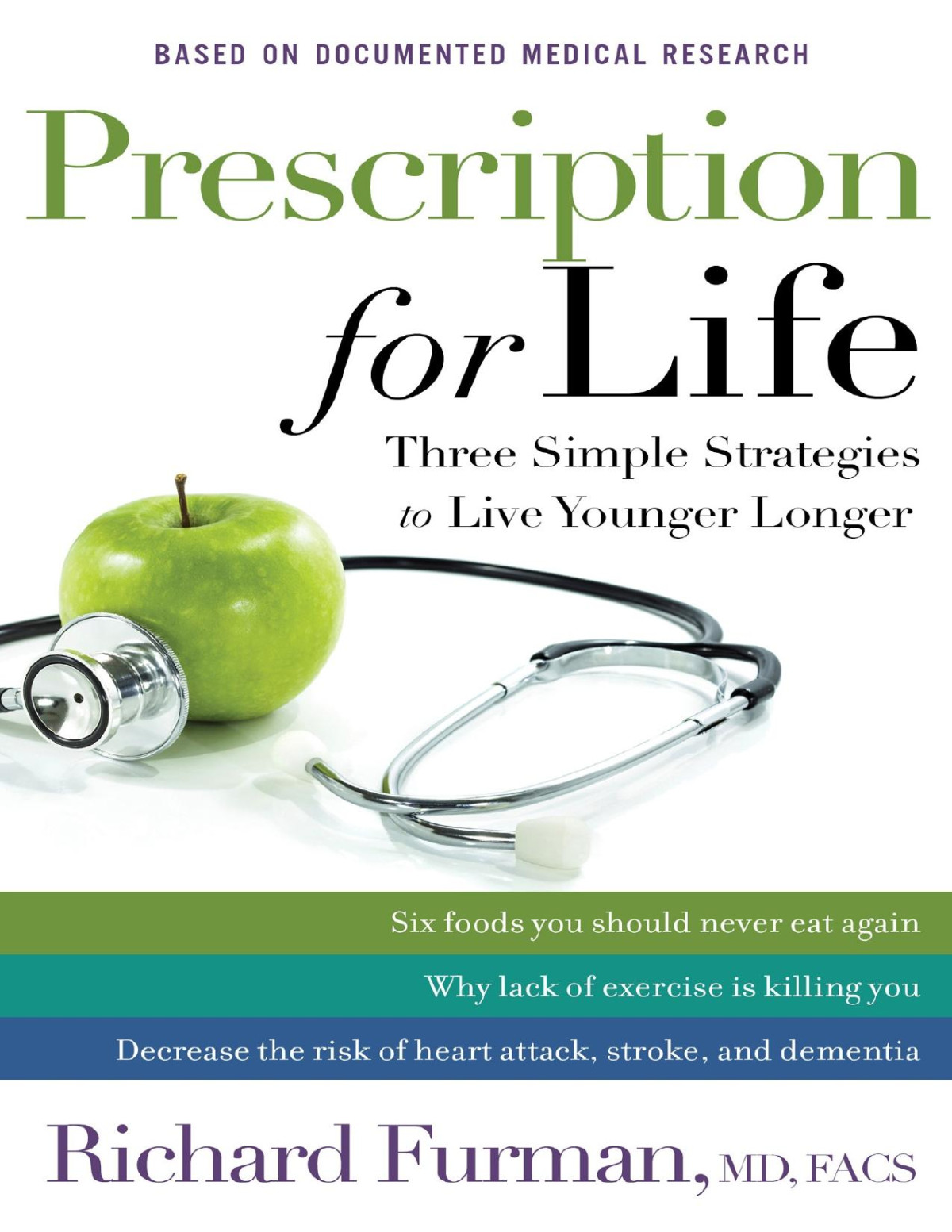 Prescription For Life Richard Md Furman Md Facs Furman Richard