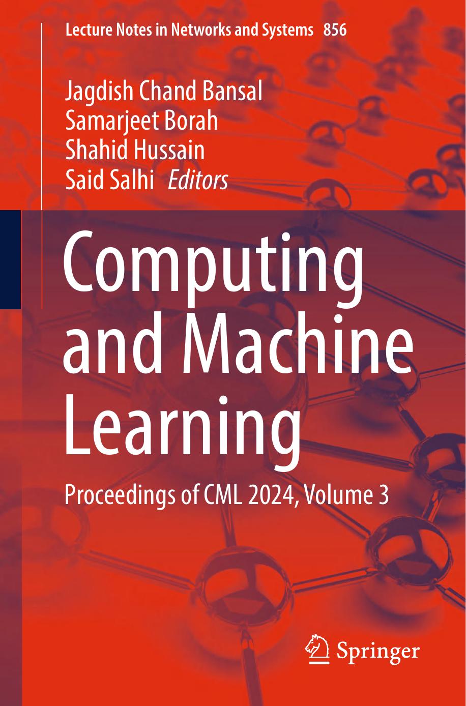 Computing And Machine Learning Jagdish Chand Bansal Samarjeet Borah