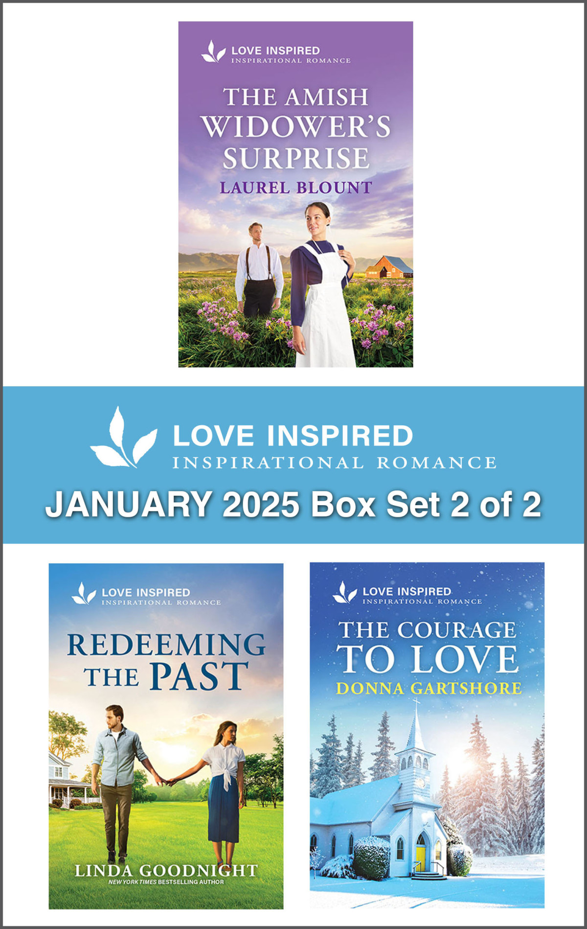 Love Inspired January 2025 Box Set 2 Of 2 Laurel Blount Linda Goodnight And Donna Gartshore