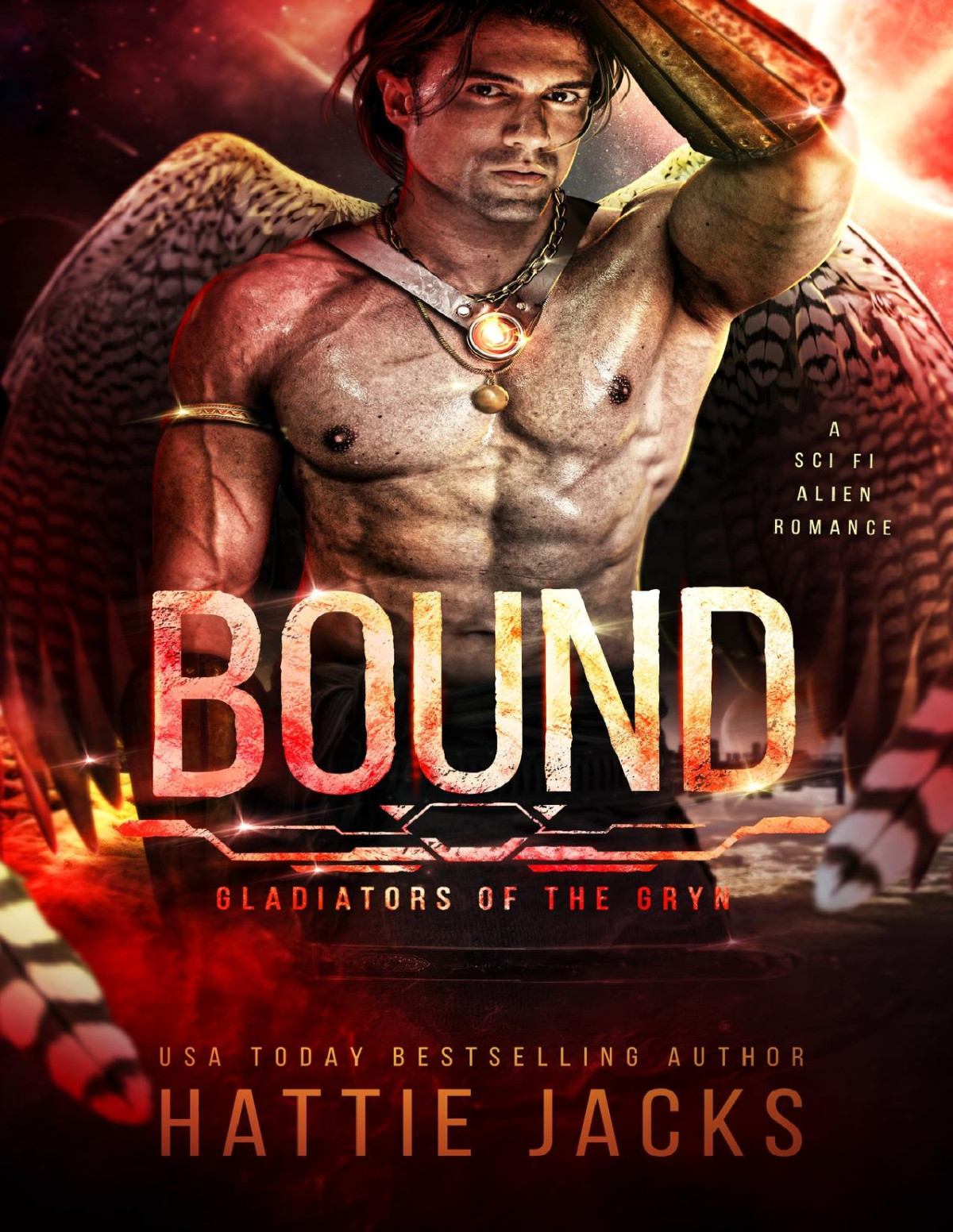 Bound A Scifi Alien Romance Gladiators Of The Gryn Book 3 Hattie Jacks