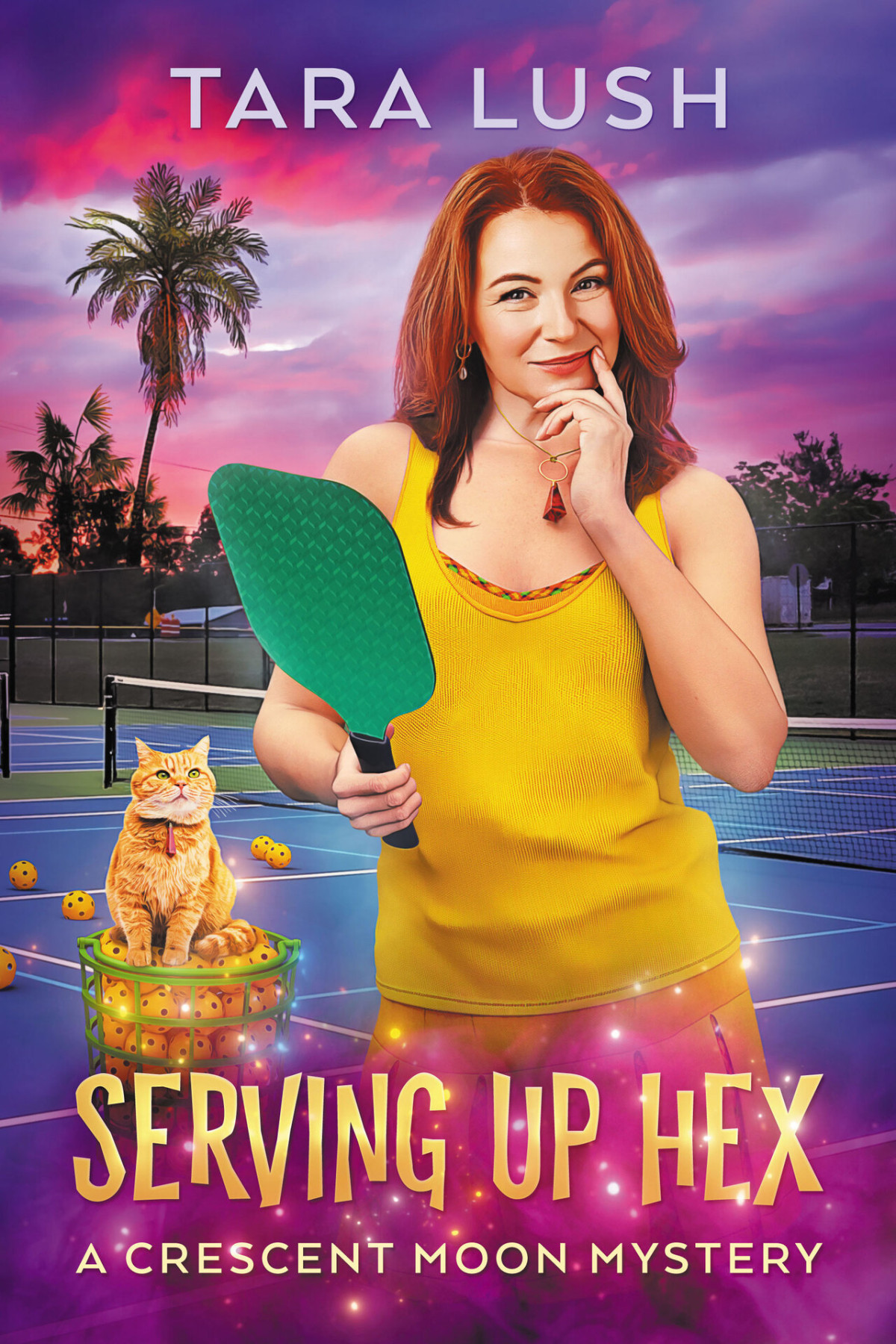 Serving Up Hex Crescent Moon Mysteries Book 5cozy Paranormal Womens Midlife Fiction Tara Lush