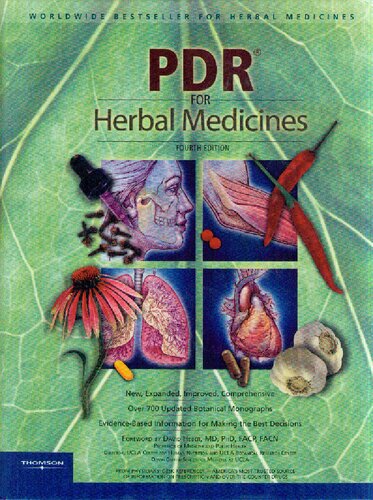 Pdr For Herbal Medicines 4th Edition Thomson Healthcare