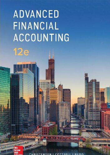 Advanced Financial Accounting 12th Edition 12th Edition Budd