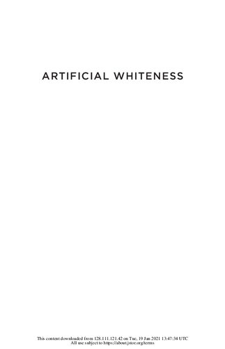 Artificial Whiteness Politics And Ideology In Artificial Intelligence Yarden Katz