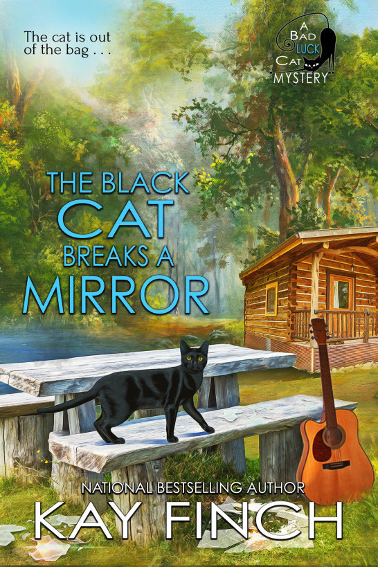 The Black Cat Breaks A Mirror Kay Finch