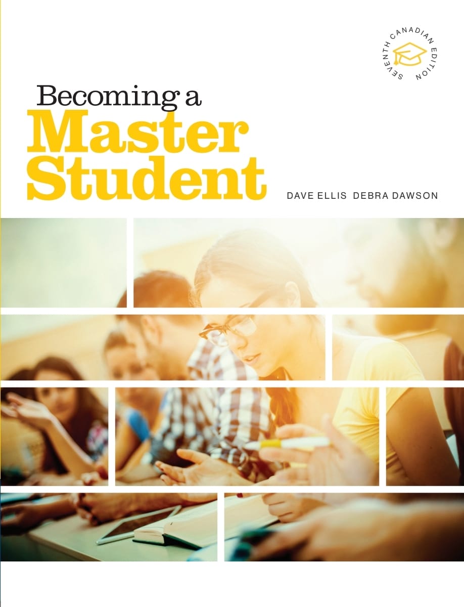 Becoming A Master Student 7th Edition Debra Dawson Dave Ellis