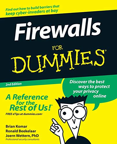 Firewalls For Dummies 2nd Edition 2nd Edition Brian Komar Ronald Beekelaar