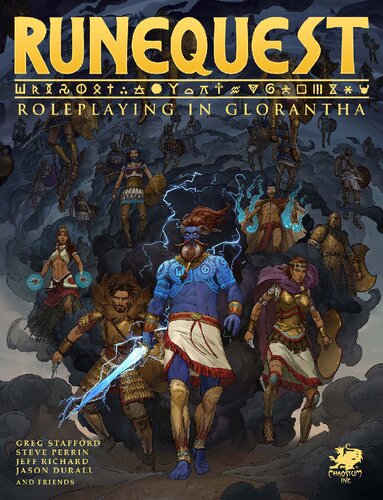 Runequest Roleplaying In Glorantha 4e Cha4028 V102 Jeff Richard