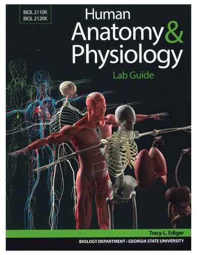 Human Anatomy Physiology Lab Guide Tracy L Ediger
