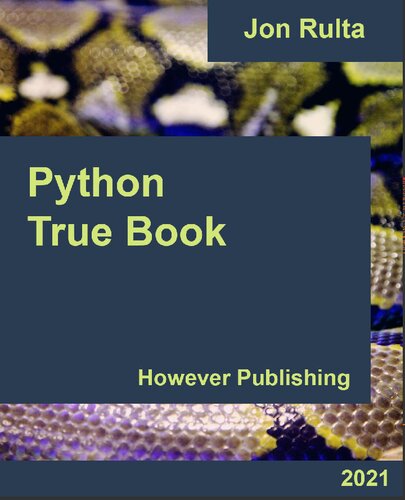 Python True Book Jon Rulta