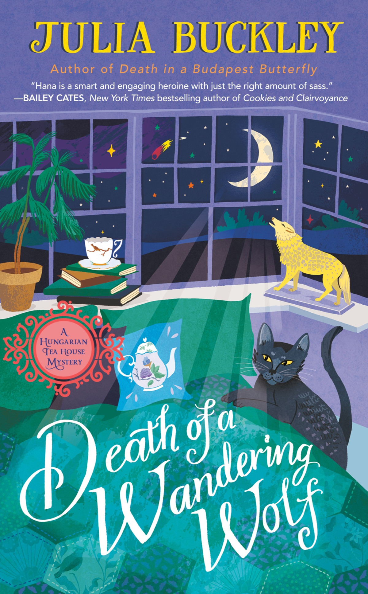 Death Of A Wandering Wolf Hungarian Tea House Mystery 2 Julia Buckley