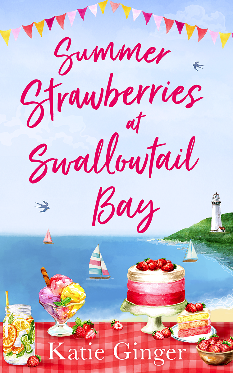 Summer Strawberries At Swallowtail Bay Katie Ginger Ginger Katie
