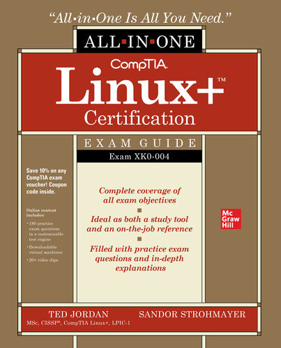 Comptia Linux Certification Allinone Exam Guide Ted Jordan