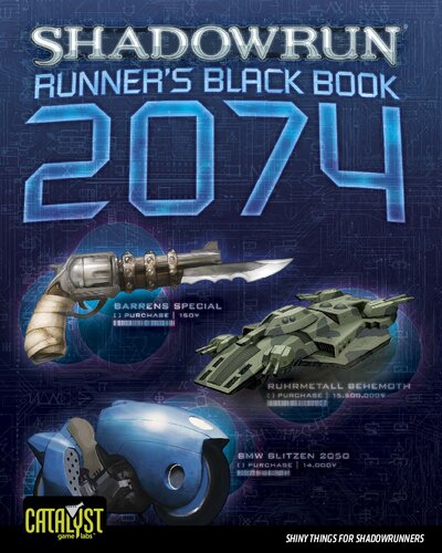 Shadowrun Runners Black Book 2074 Catalyst Game Labs