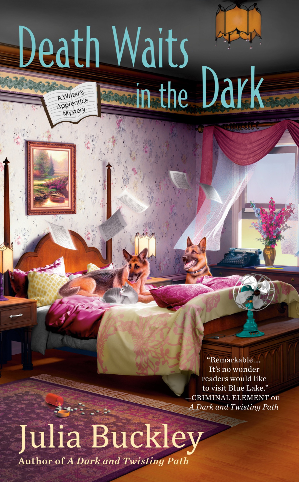 Death Waits In The Dark Writers Apprentice Mystery 4 Julia Buckley
