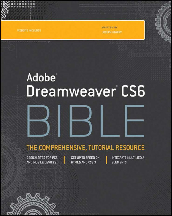 Adobe Dreamweaver Cs6 Bible 1st F3thinker