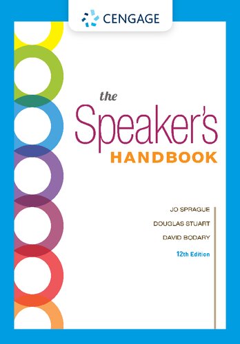 The Speakers Handbook Spiral Bound Version 12th Edition Sprague
