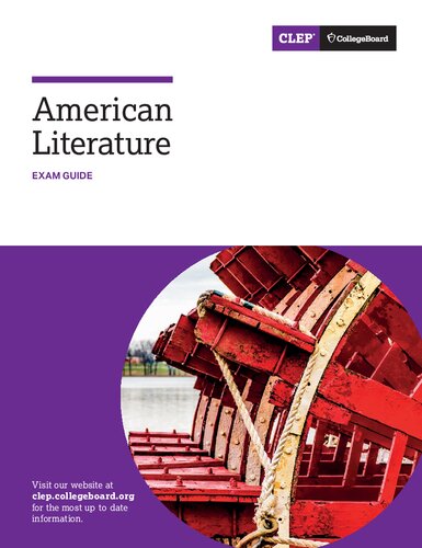 Clep American Literature Exam Guide Clep