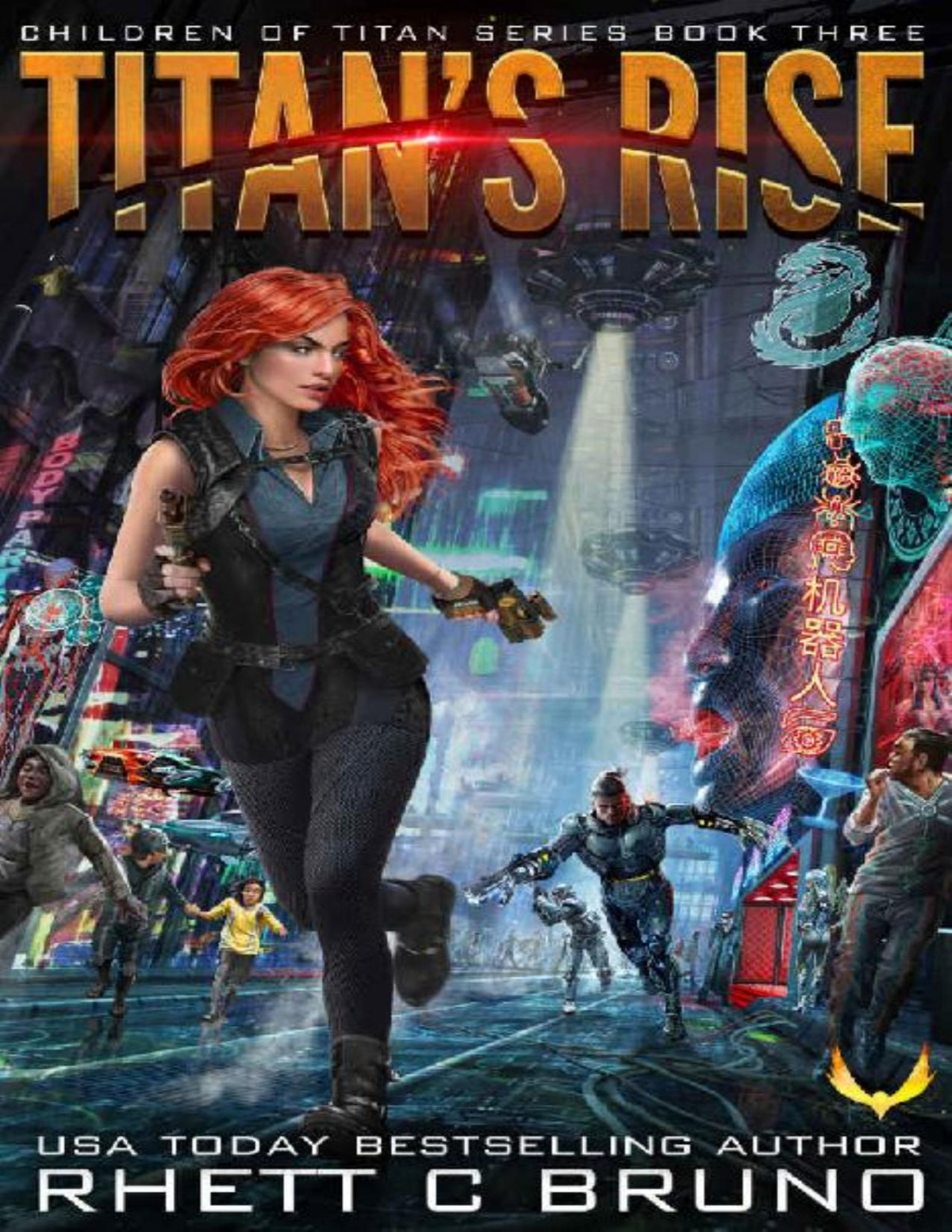 Titans Rise Children Of Titan Book 3 Rhett C Bruno Bruno