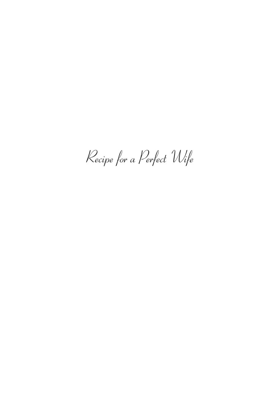 Recipe For A Perfect Wife Arc Karma Brown Brown Karma