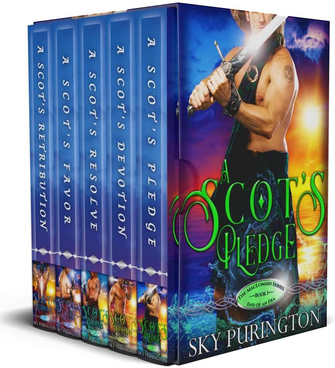 The Maclomain Series End Of An Era Books 15 A Time Travel Romance Boxed Set Sky Purington Purington
