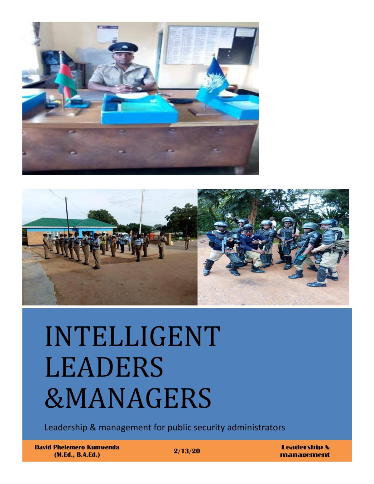Intelligent Leaders Managers 1st David Phelemero Kumwenda Med