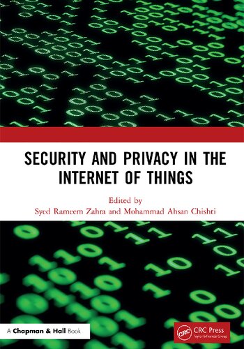 Security And Privacy In The Internet Of Things Syed Rameem Zahra