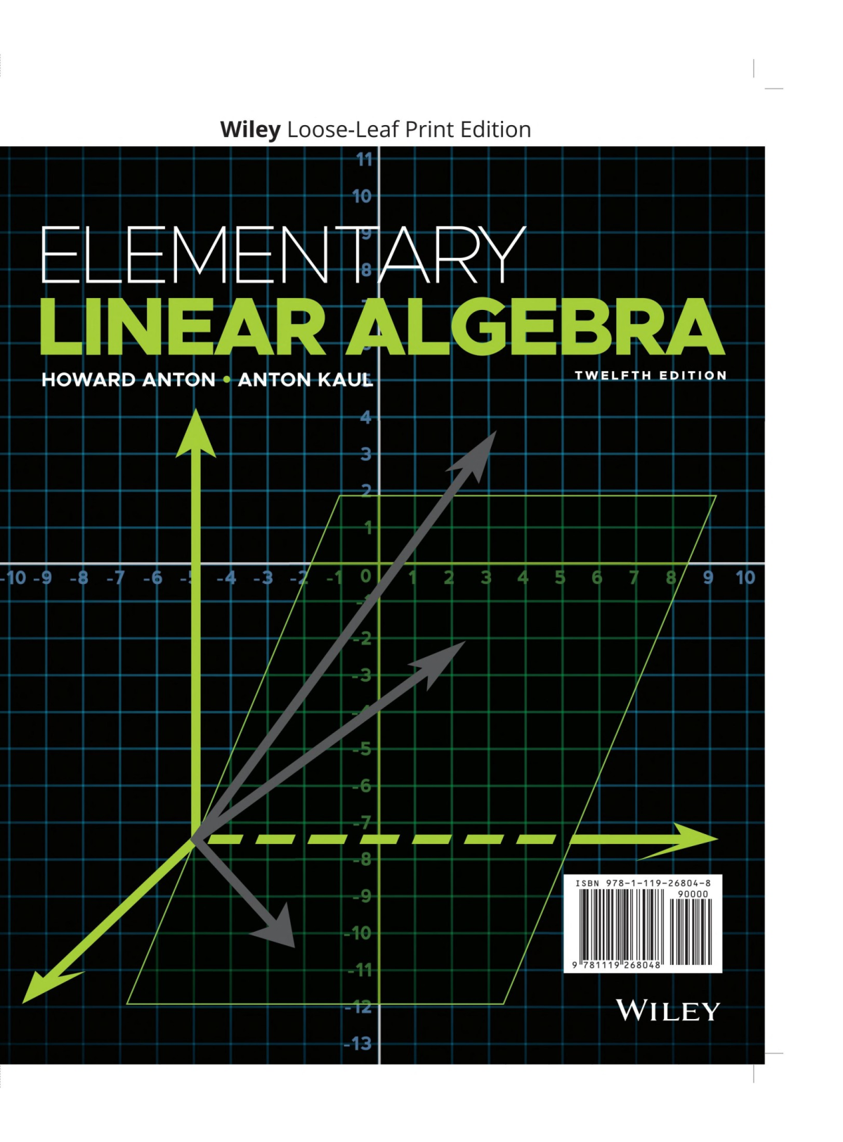 Elementary Linear Algebra 12th Edition Howard Anton