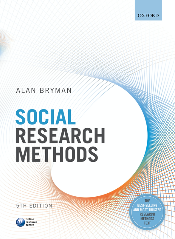 Social Research Methods 5th Edition Alan Bryman