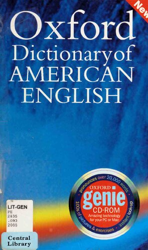 The Oxford Dictionary Of American English Coll