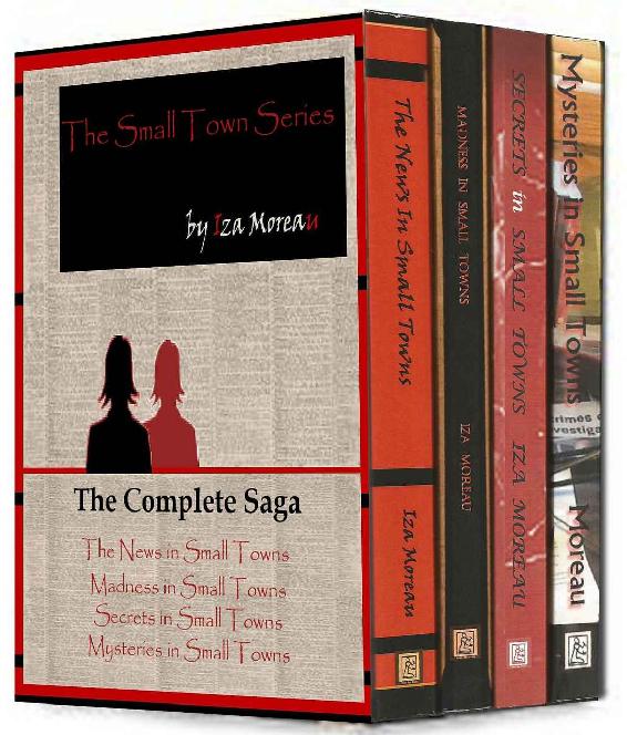 The Small Town Series Boxed Set Of 4 Complete Books Iza Moreau Moreau