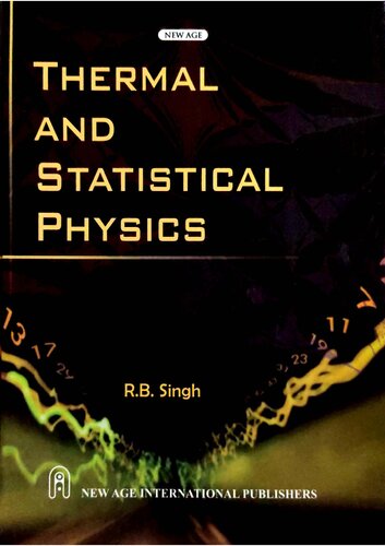 Thermal And Statistical Physics Singh Rb
