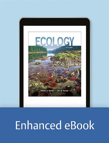 Ecology 5th Edition 5th Edition Bowman Hacker
