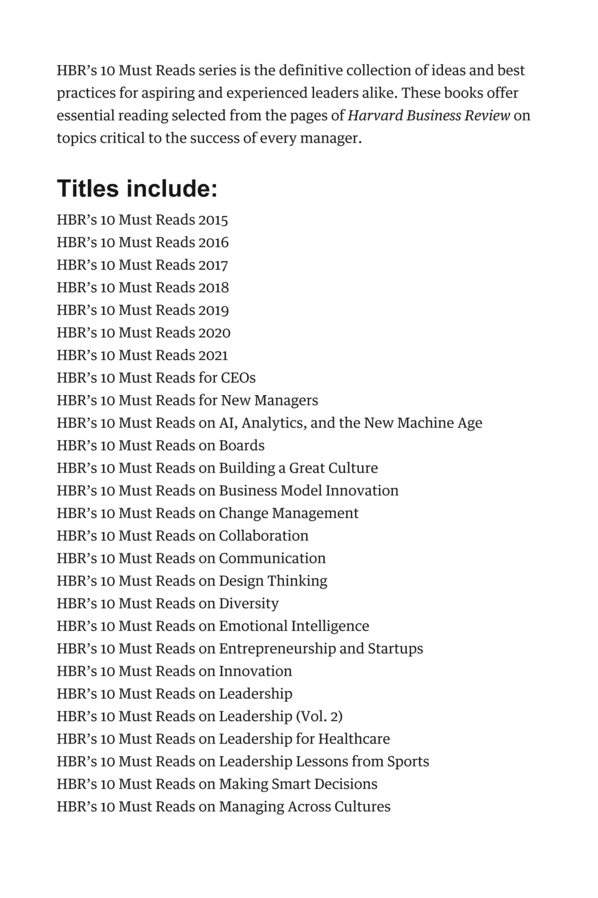 Hbrs 10 Must Reads On Creativity With Bonus Article How Pixar Fosters Collective Creativity By Ed Catmull Harvard Business Review