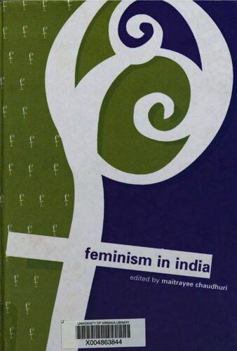 Feminism In India Maitrayee Chaudhuri