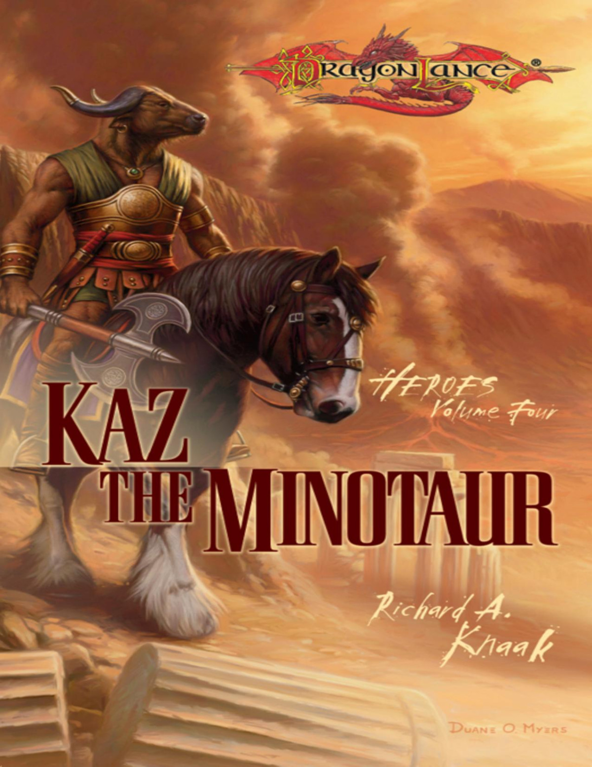 Kaz The Minotaur Richard Knaak Knaak Richard