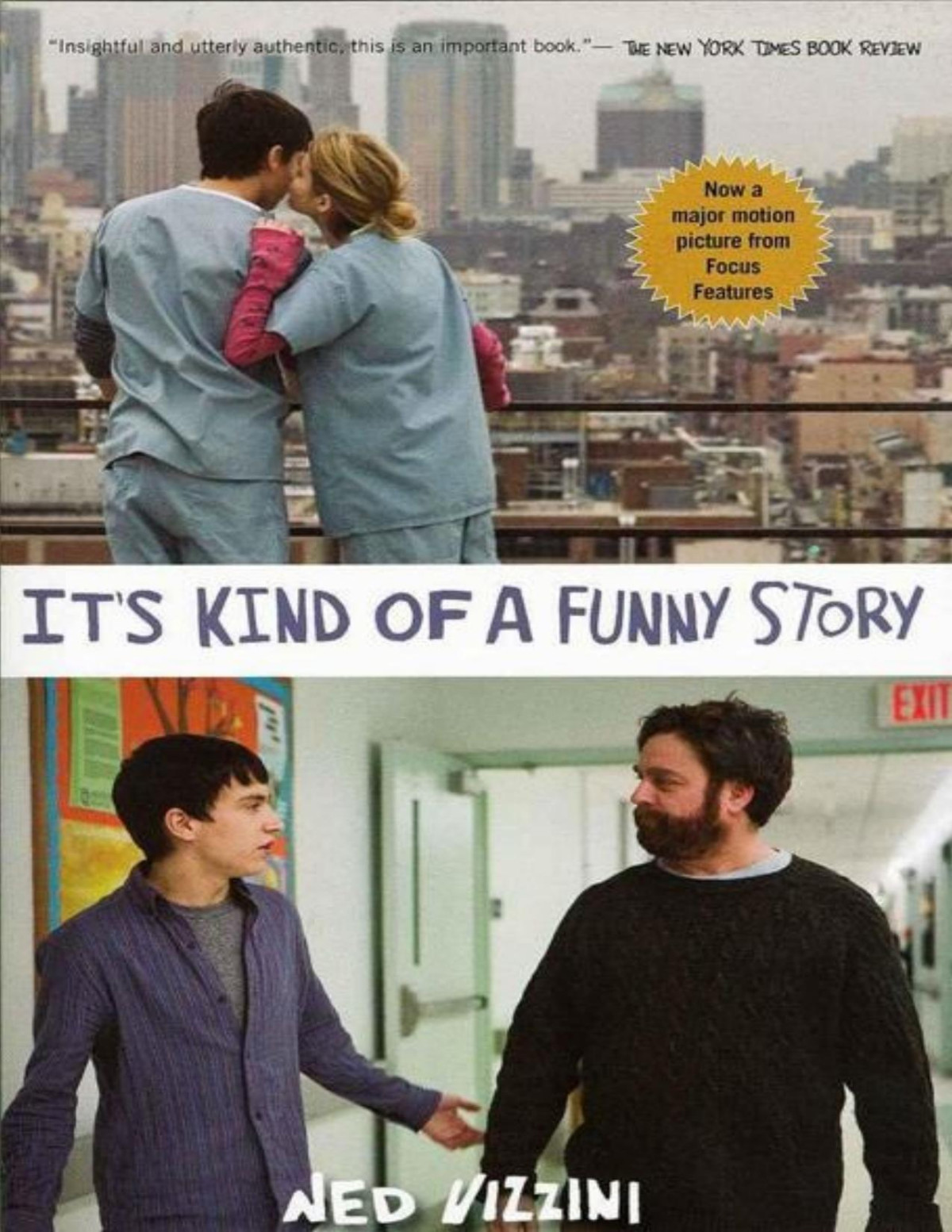 Its Kind Of A Funny Story Ned Vizzini Vizzini Ned