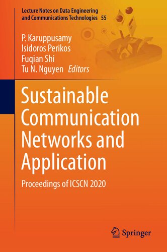 Sustainable Communication Networks And Application Proceedings Of Icscn 2020 1st Edition P Karuppusamy