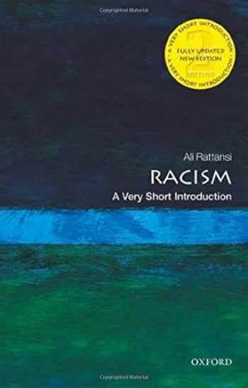 Racism A Very Short Introduction 2nd Edition Ali Rattansi