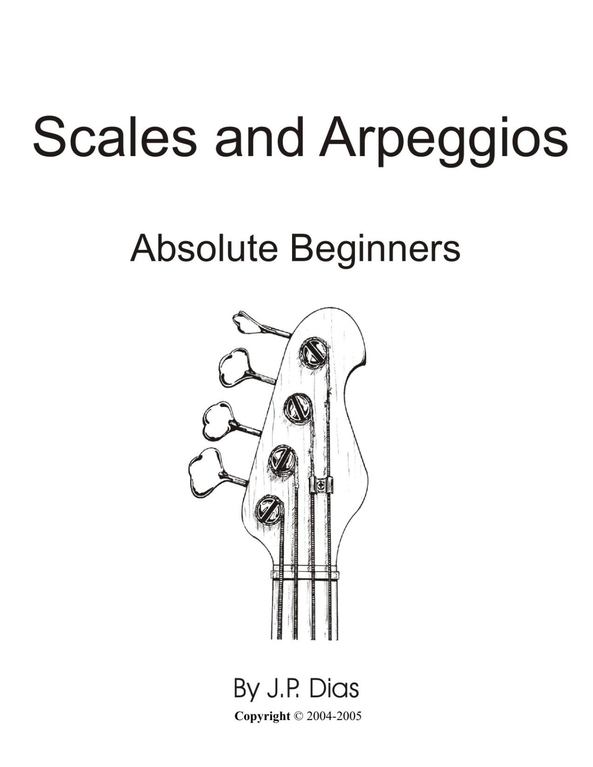 Scales And Arpeggios Absolute Beginners Jp Dias