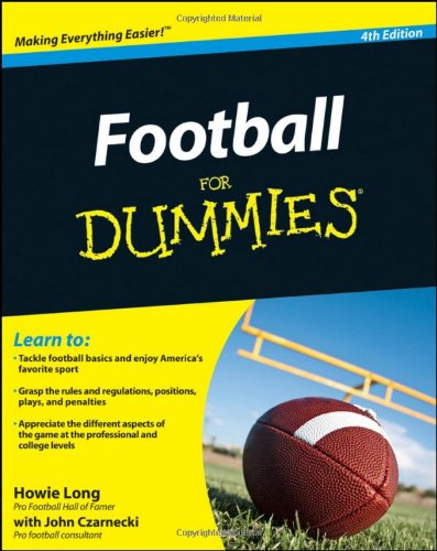 Football For Dummies Long Howie Czarnecki John Long Howie