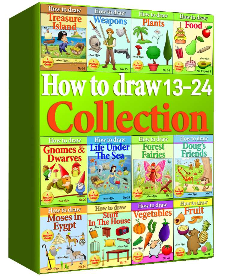 How To Draw Collection 1324 Over 350 Pages How To Draw Collections Amit Offir Offir