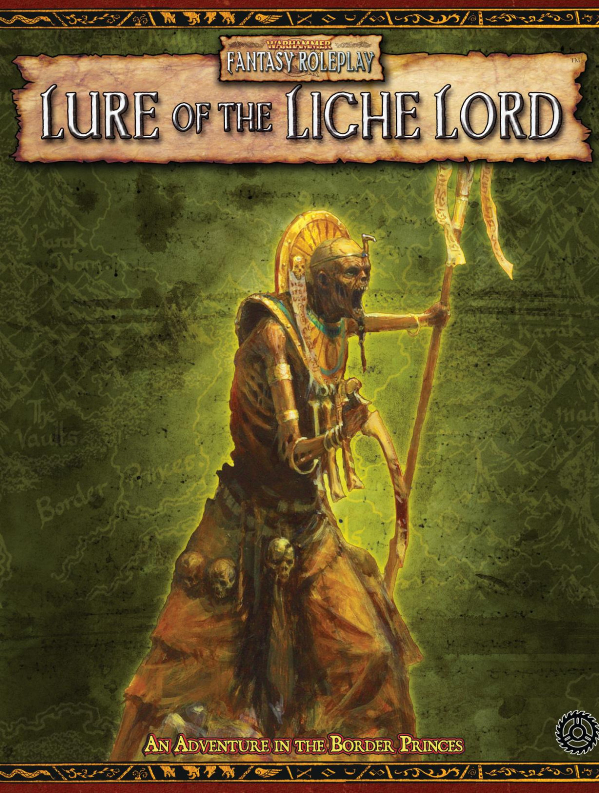 Lure Of The Liche Lord An Adventure In The Border Princes Aaron Rosenberg