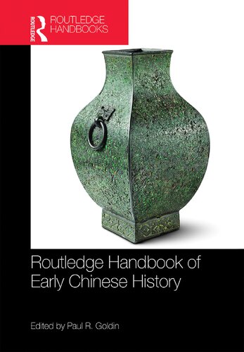 Routledge Handbook Of Early Chinese History Paul R Goldin