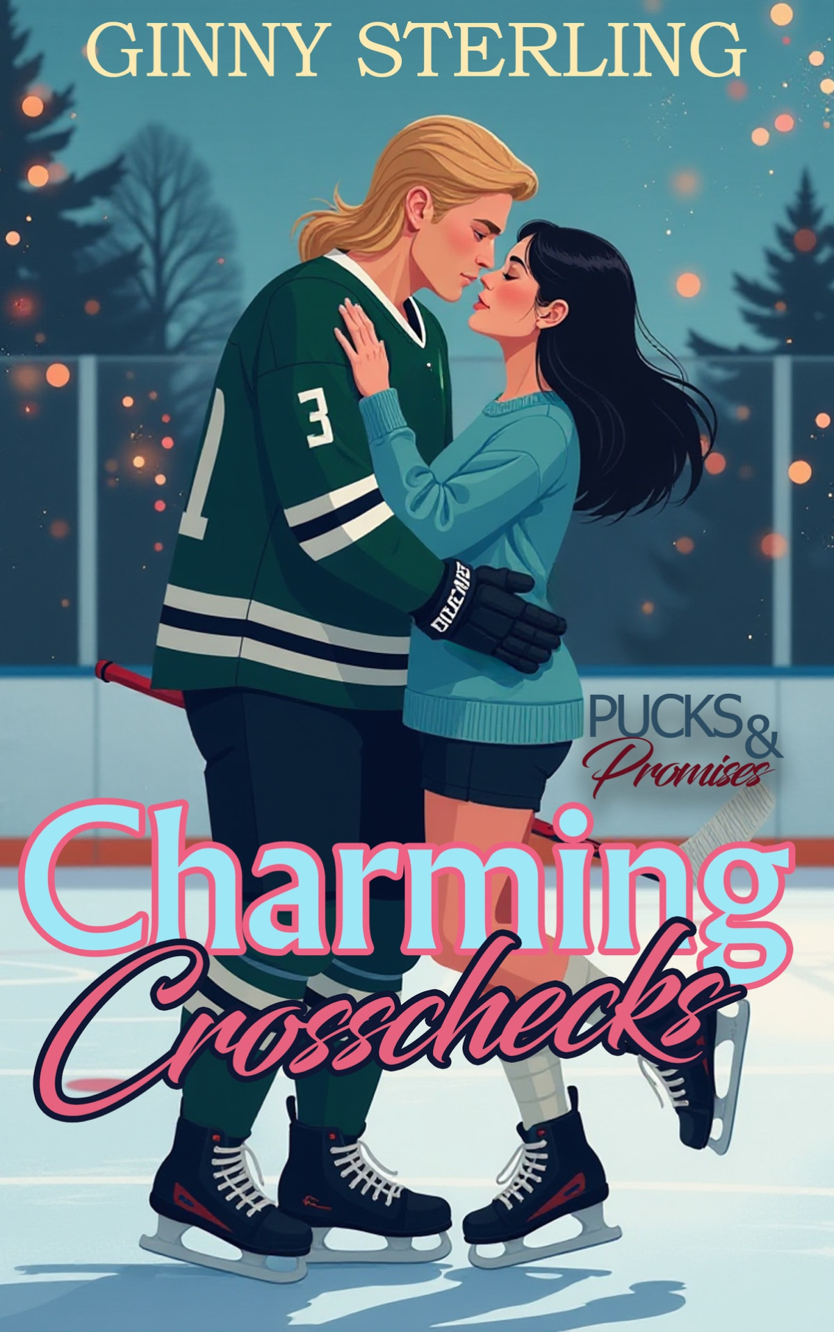 Charming Crosschecks An Enemiestolovers Workplace Hockey Romance Pucks And Promises Ginny Sterling